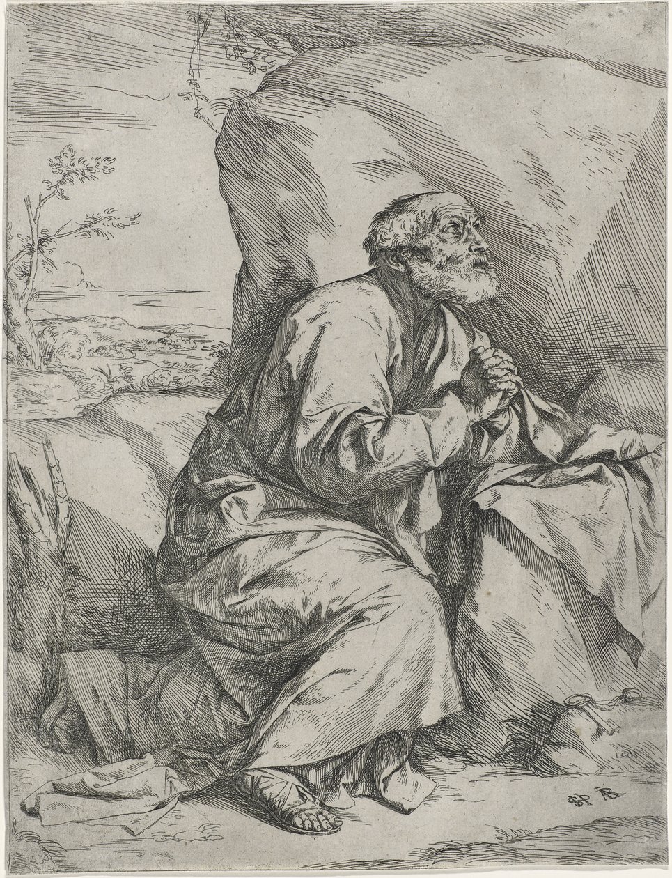 Saint Pierre pénitent, vers 1621 - Jusepe de Ribera