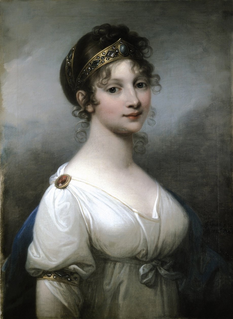 Portrait de la reine Louise de Prusse - Józef Grassi