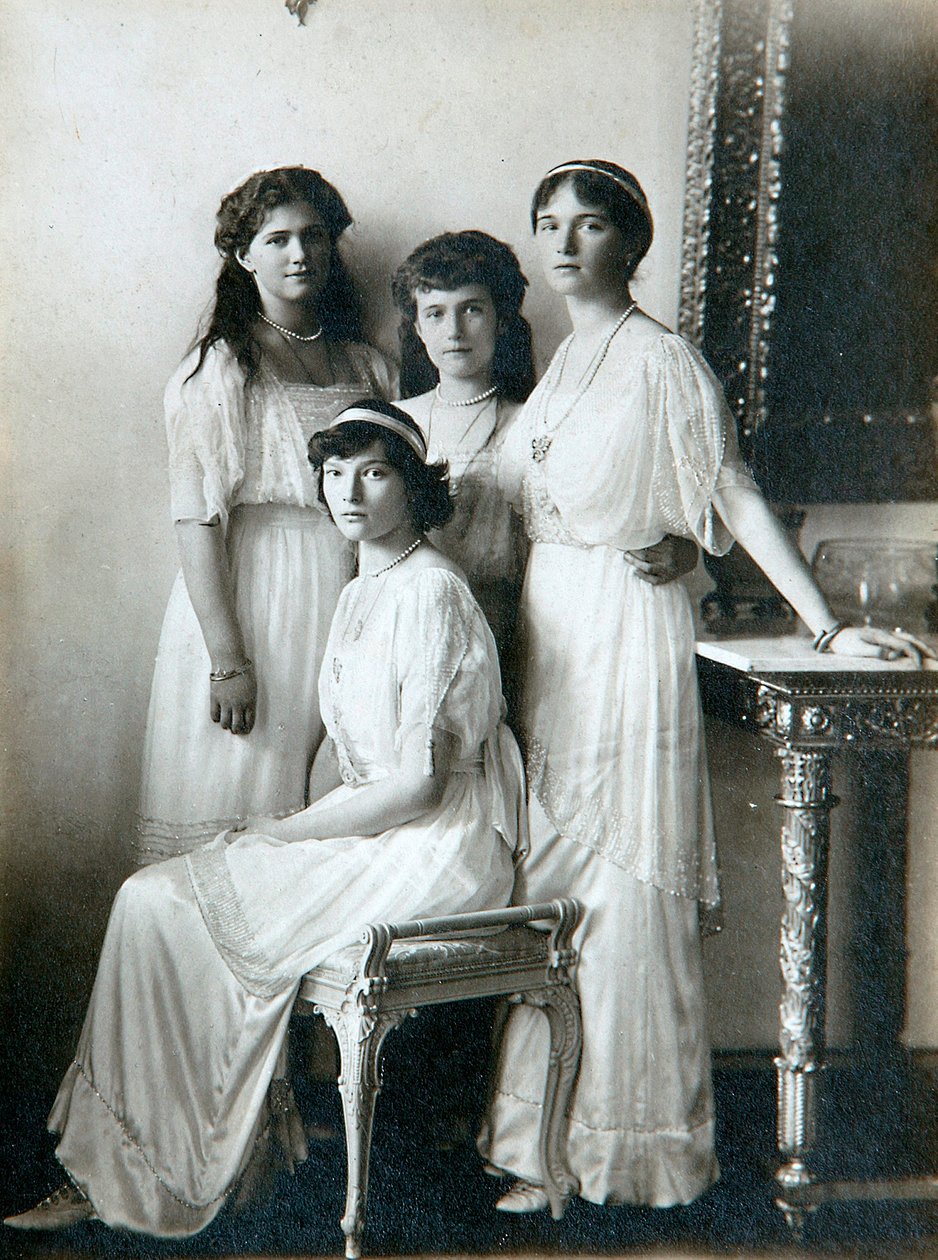 Les quatre filles du tsar Nicolas II de Russie - K. von Hahn