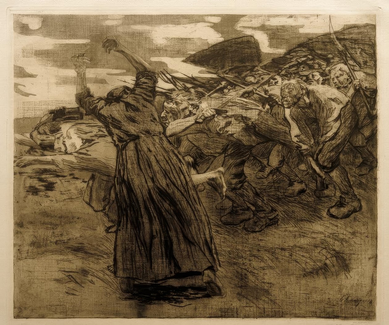 Käthe Kollwitz, Révolte - Käthe Kollwitz