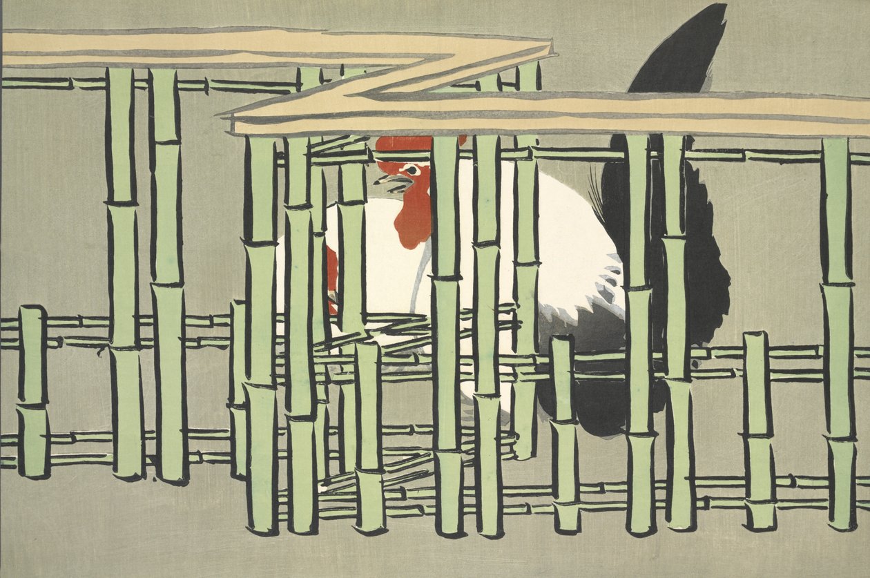 Chabo, de Momoyo-gusa - Kamisaka Sekka
