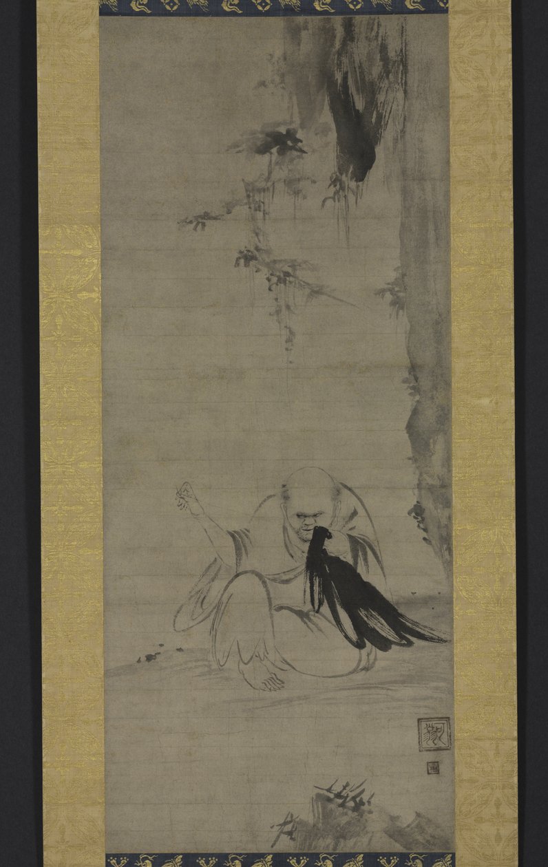 Choyo : Moine cousant sous le soleil du matin - Kaō