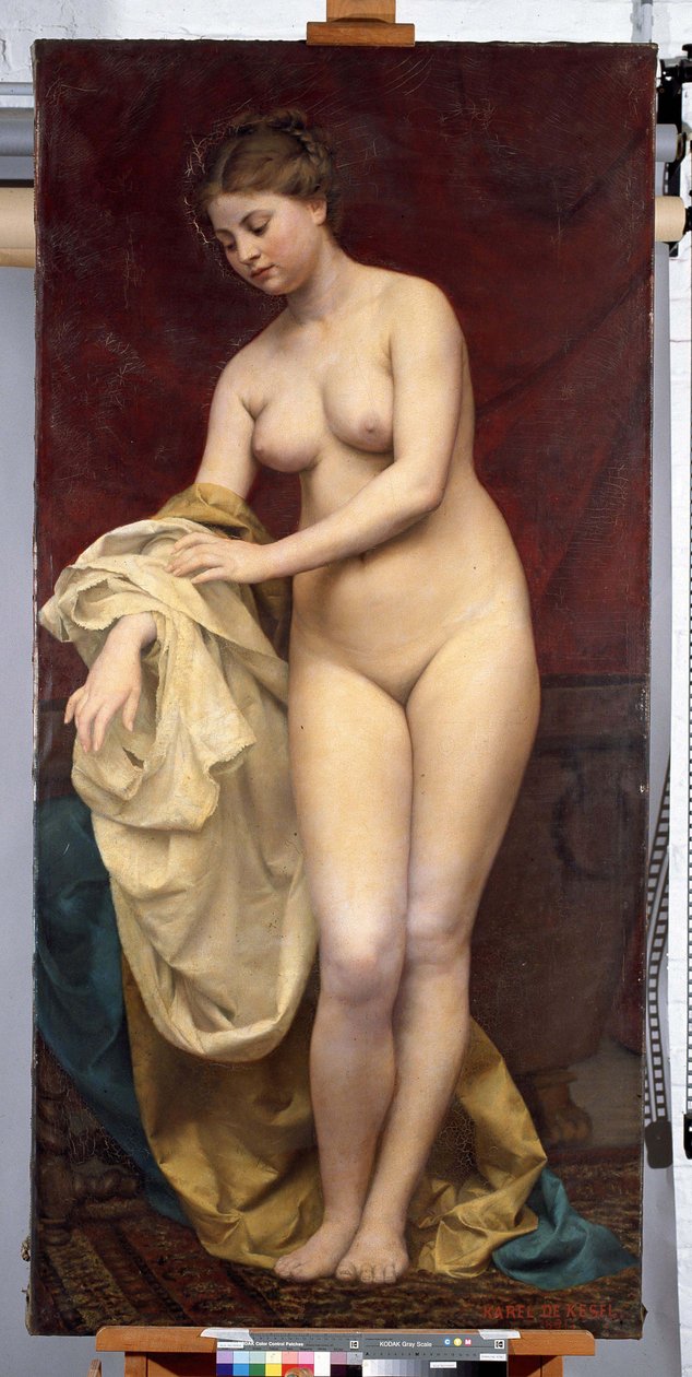 Femme au bain - Karel De Kesel