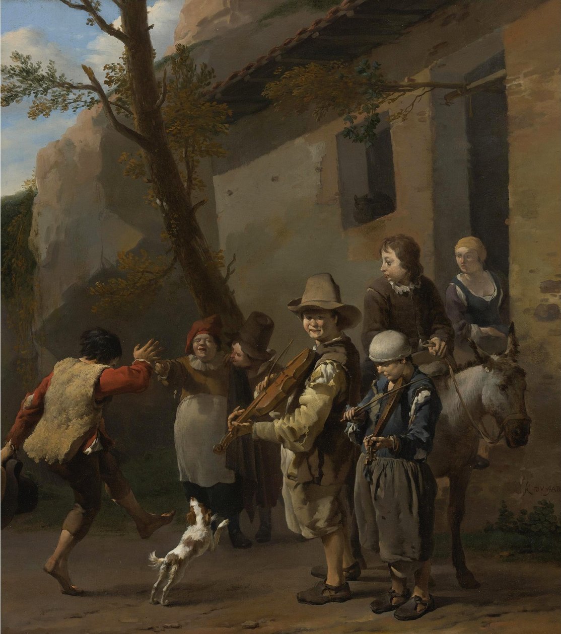 Néerlandais : Les musiciens itinérants Les musiciens itinérants - Karel Dujardin