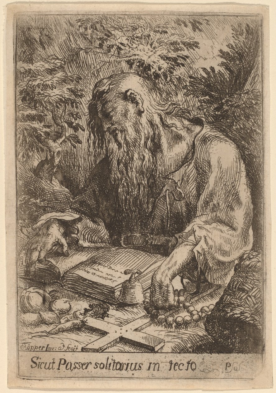 Un saint ermite - Karel Frantisek Töpper