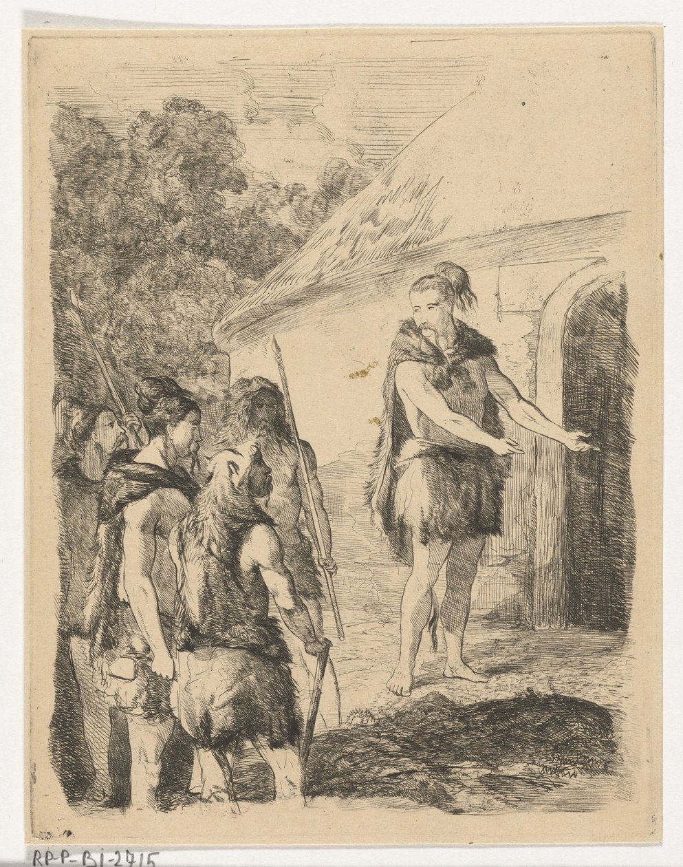 Kaibar accueilli chaleureusement par Borgar Aeddon (titre de la série) - Karel Frederik Bombled