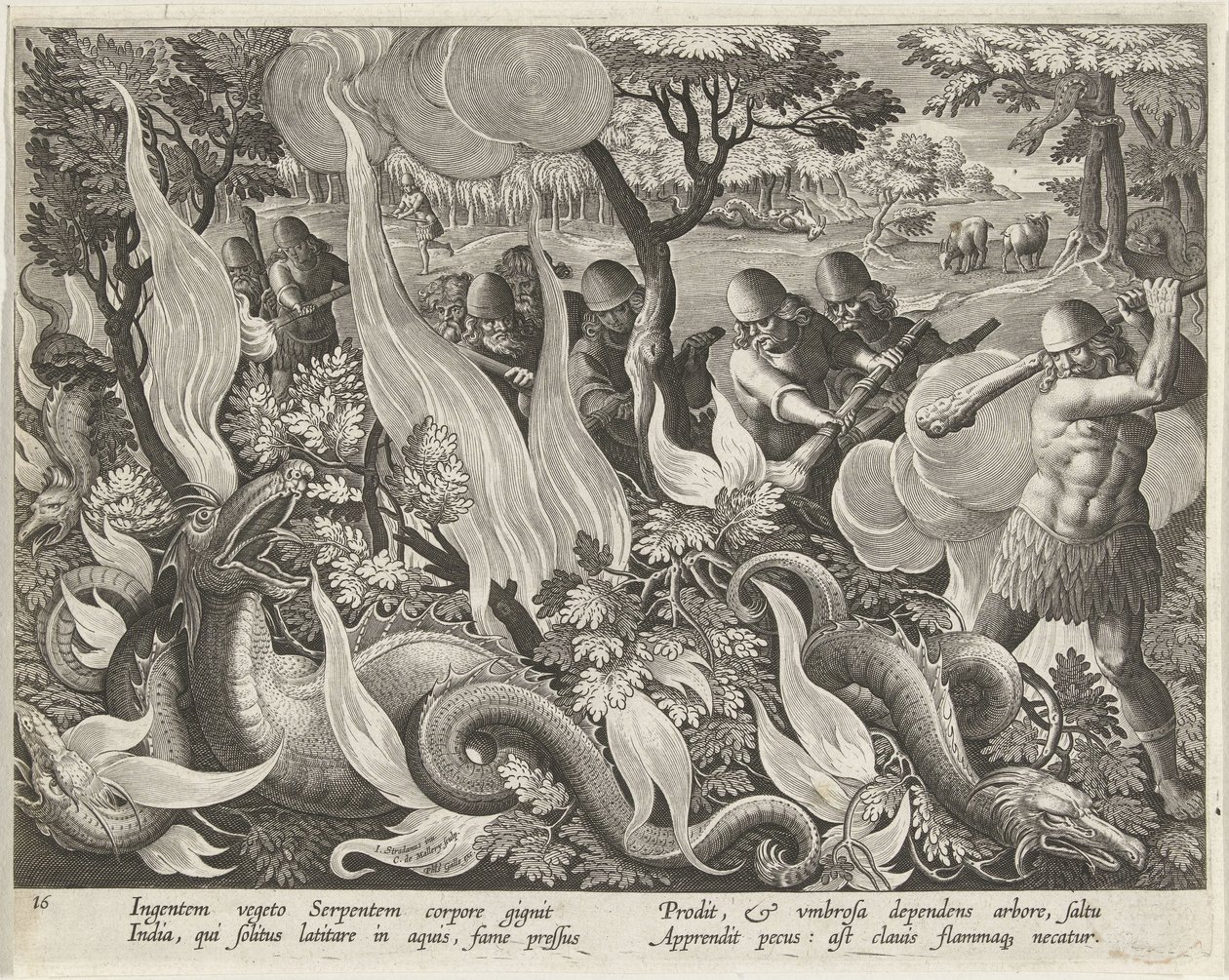 Chasse aux serpents d