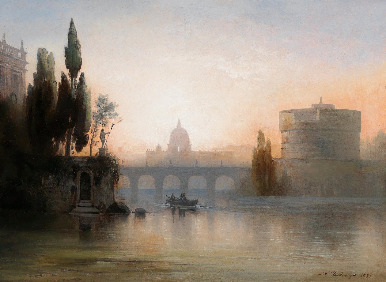 Scène romaine - Karl Heilmayer