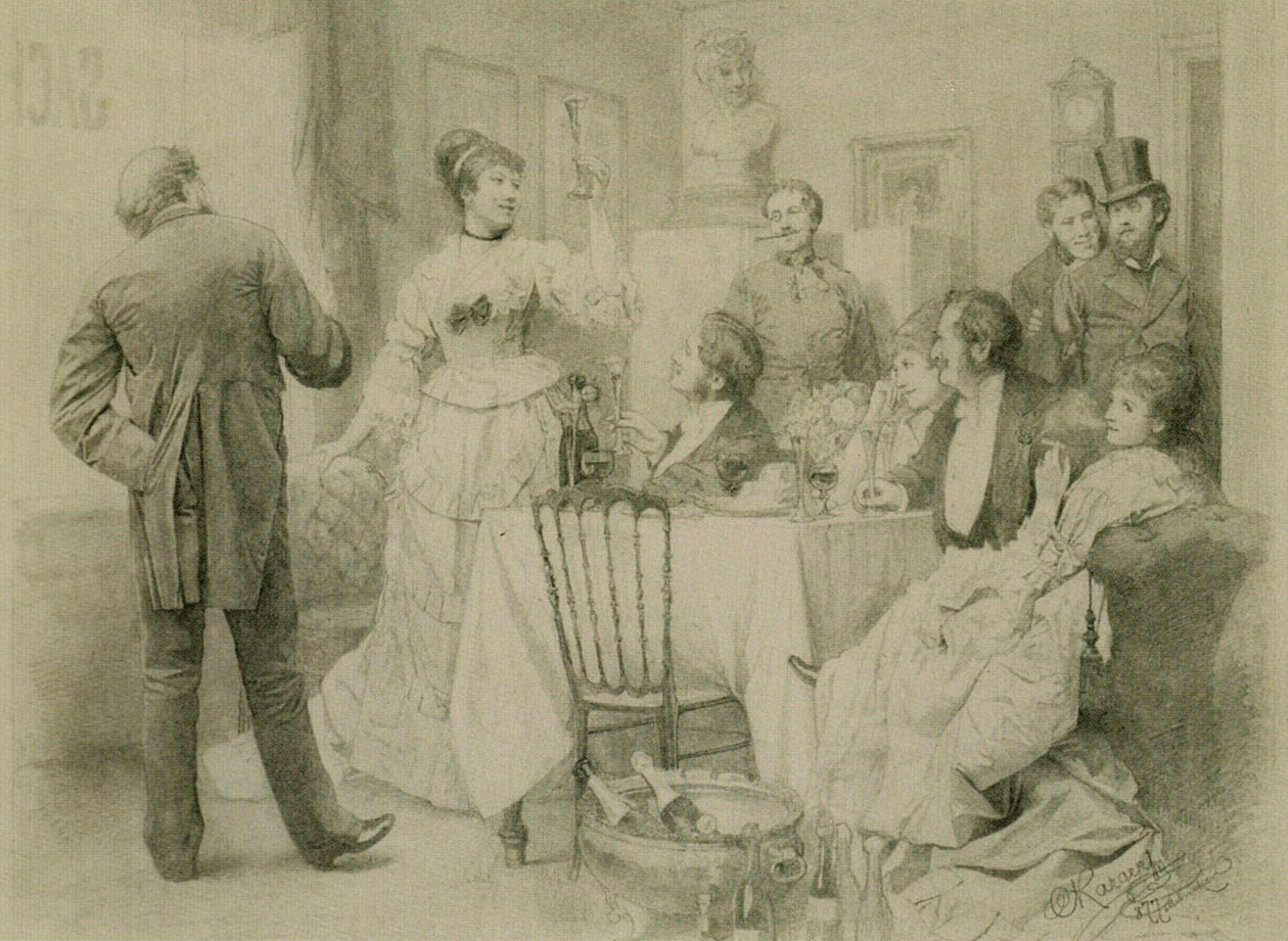 Champagnisation chez Sacher - Karl Karger