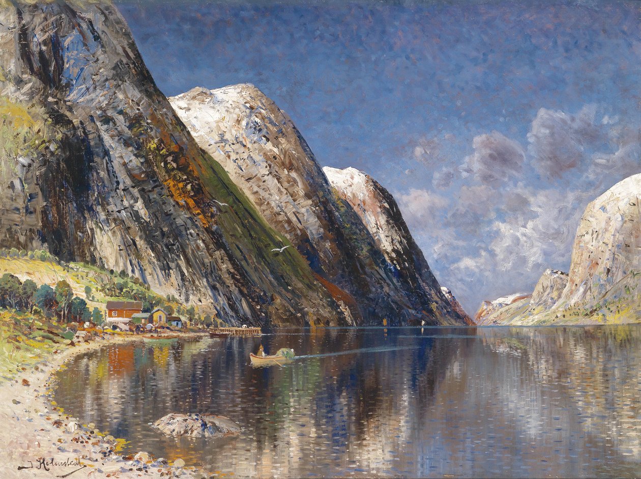 Fjord de Drontheim - Karl Kaufmann