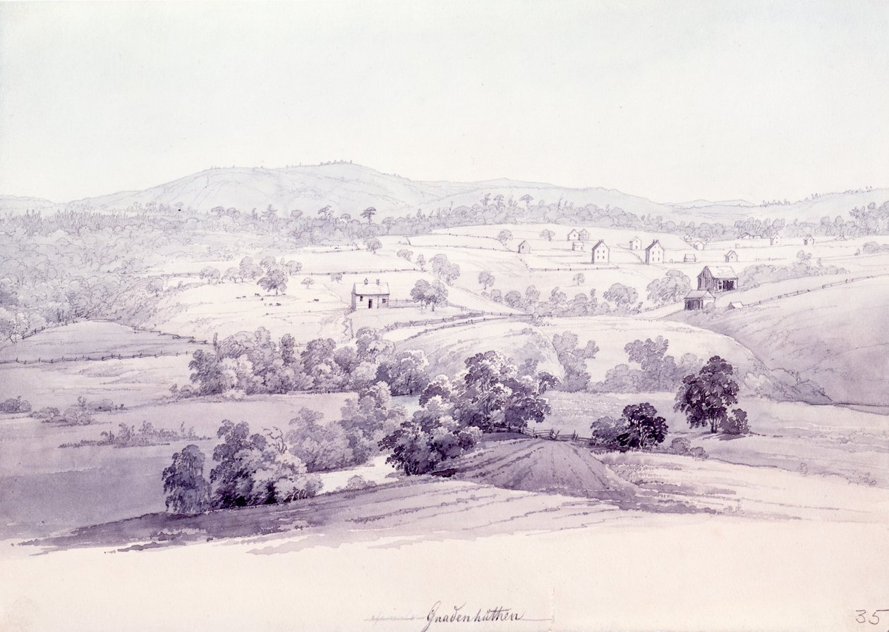 Gnadenhutten - Karl Bodmer