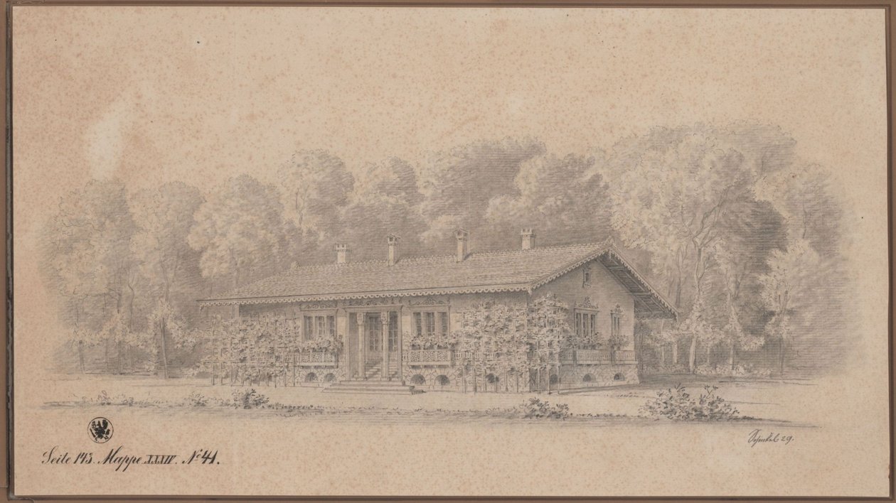 Berlin. La « Schweizerhaus » sur l