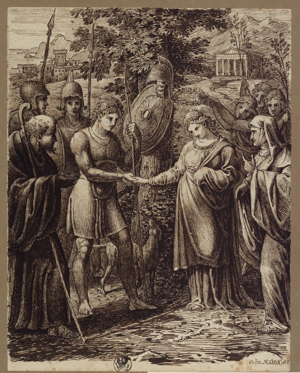 Des fiançailles - Karl Friedrich Schinkel