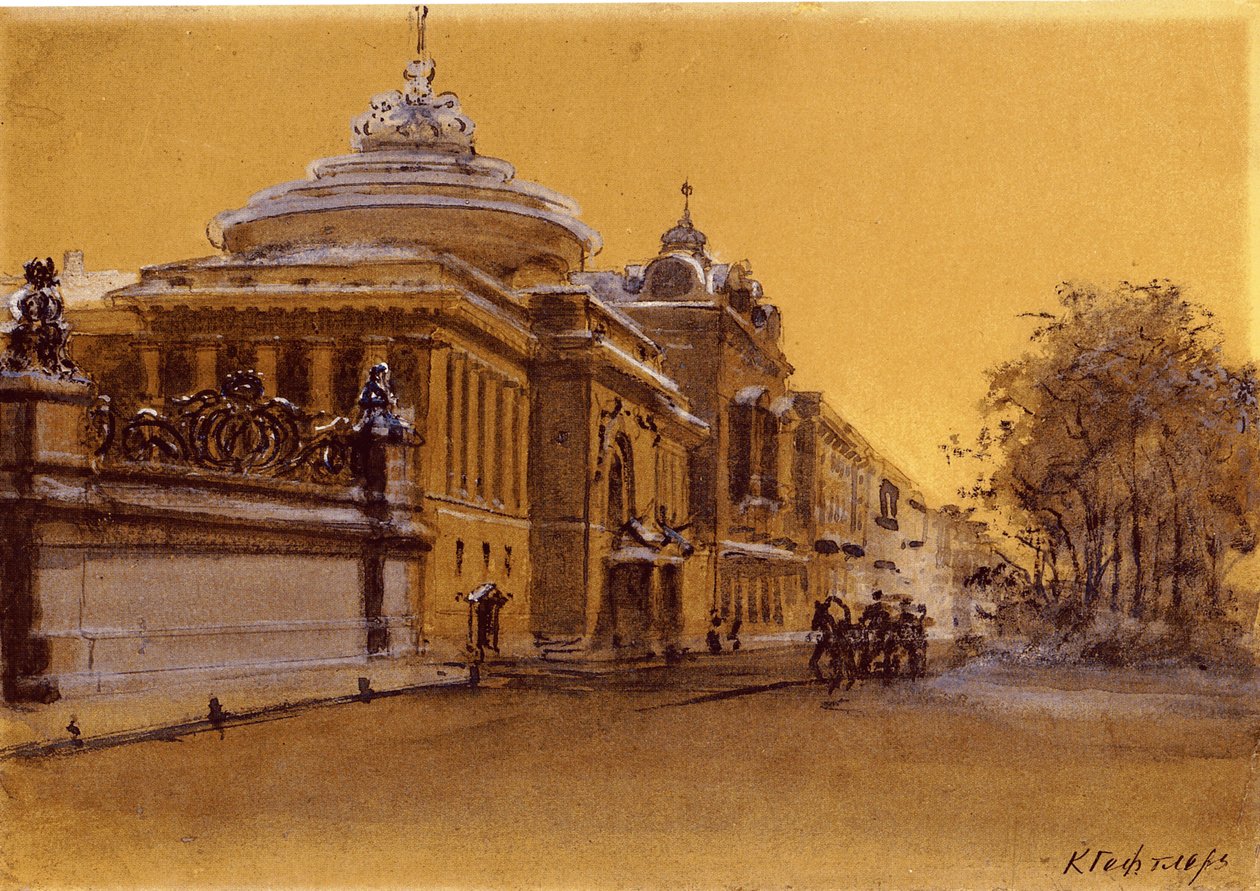 Le Théâtre Panayev à Saint-Pétersbourg - Karl Geftler