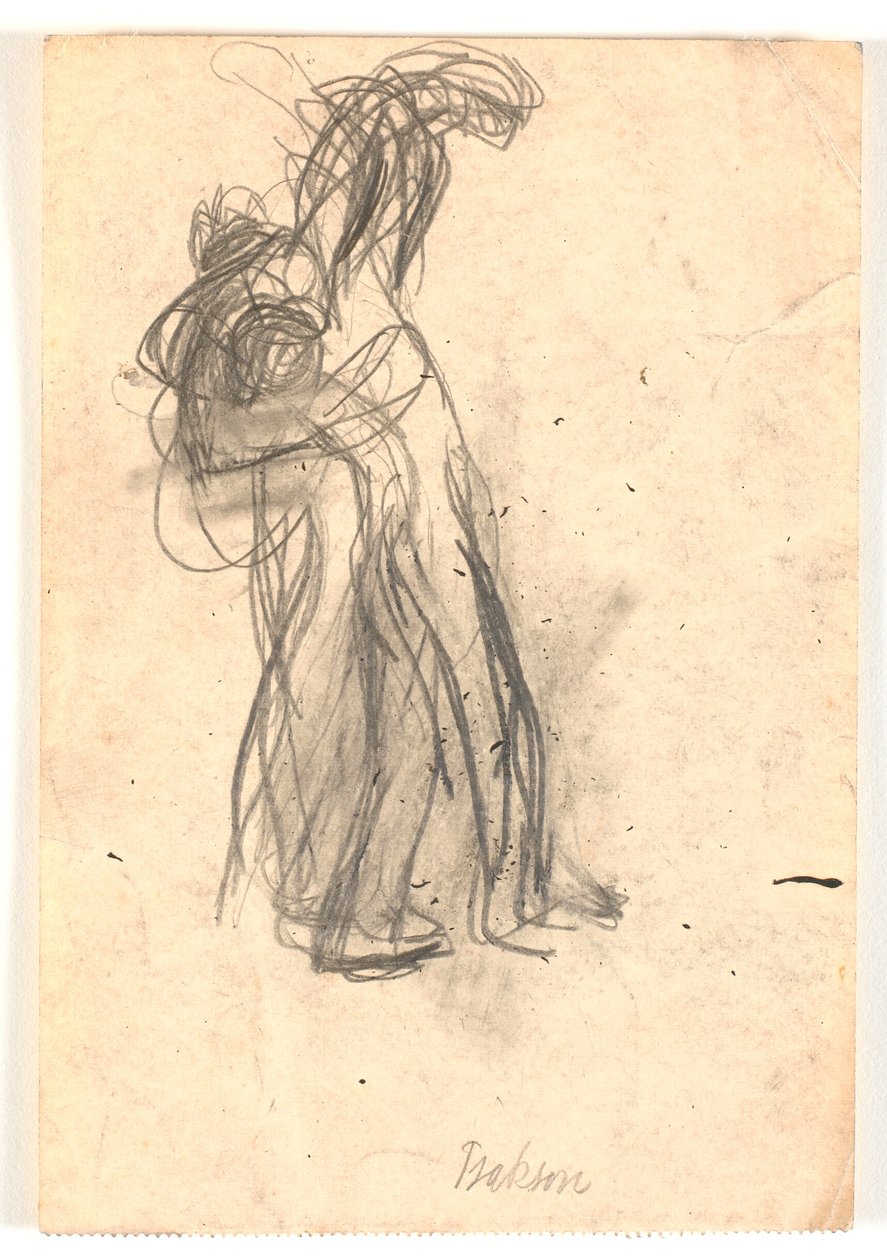 Esquisse de composition avec une ou deux figures - Karl Isakson