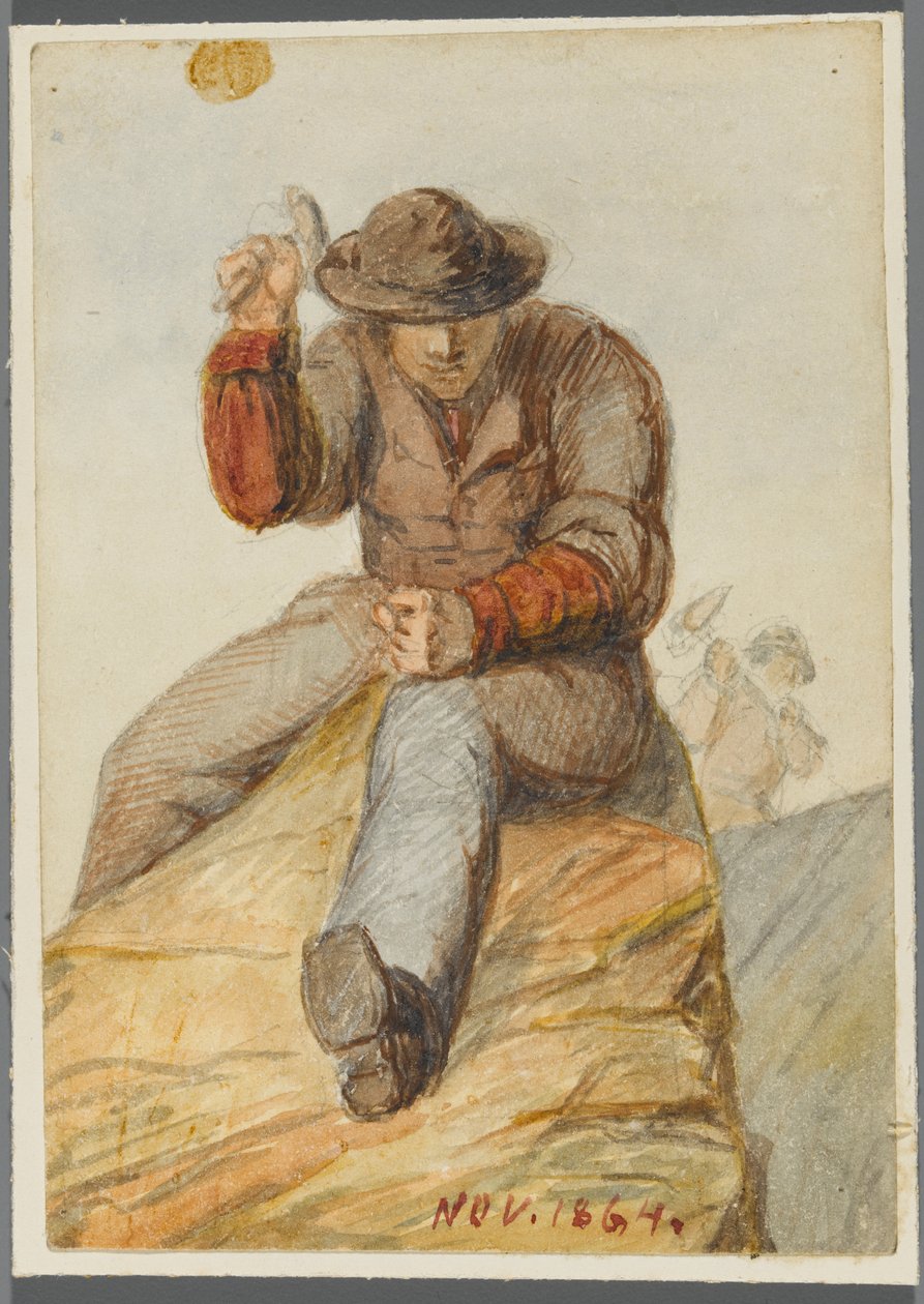 Tailleur de pierre, 1864 - Karl L.H. Mueller