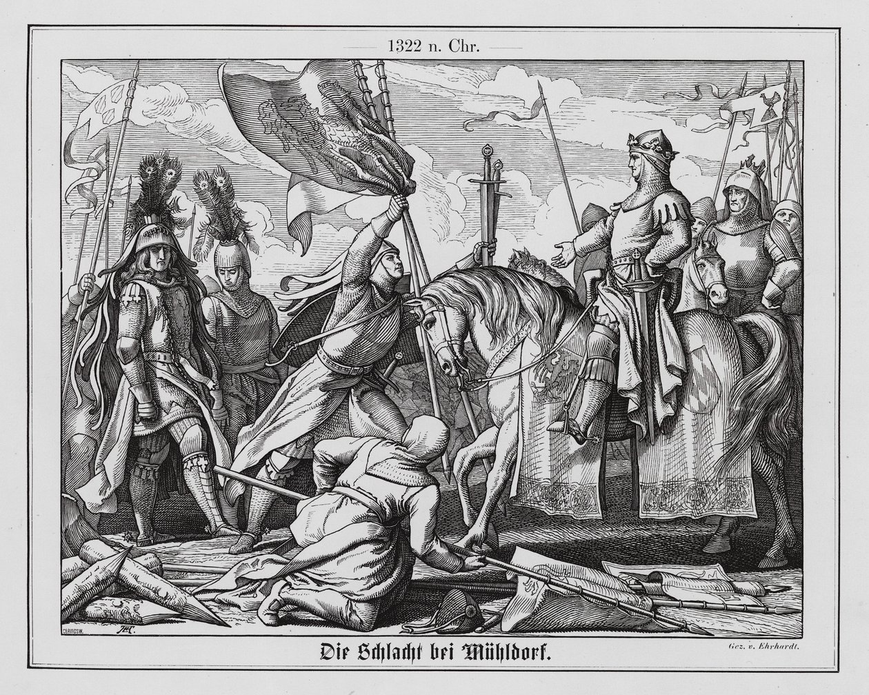 Bataille de Muhldorf - Karl Ludwig Adolf Ehrhardt