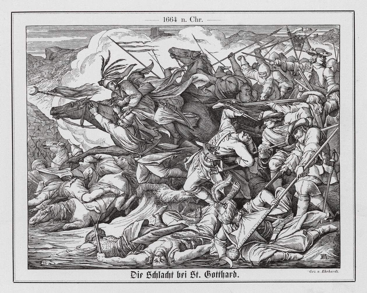 Bataille du Saint-Gothard - Karl Ludwig Adolf Ehrhardt