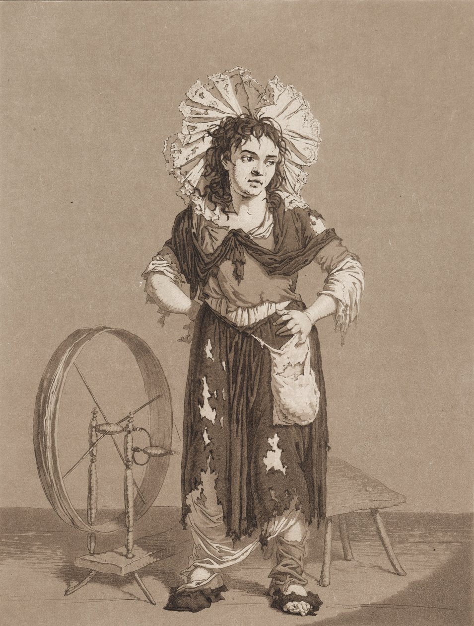 Les jeunes mendiants - Karl Ludwig Bernhard Buchhorn