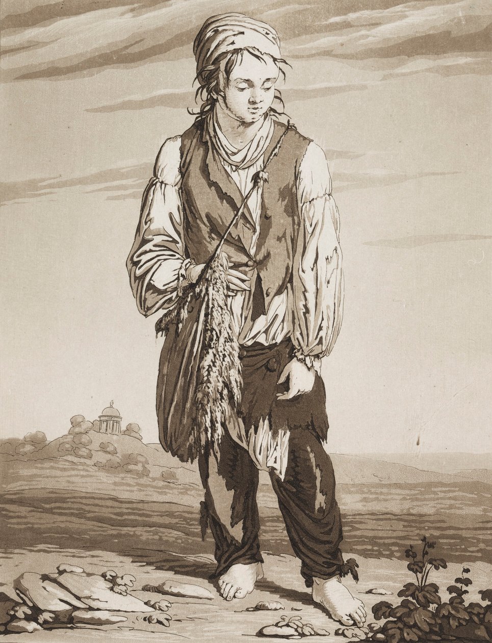 Les Jeunes Mendiants, vers 1800 - Karl Ludwig Bernhard Buchhorn