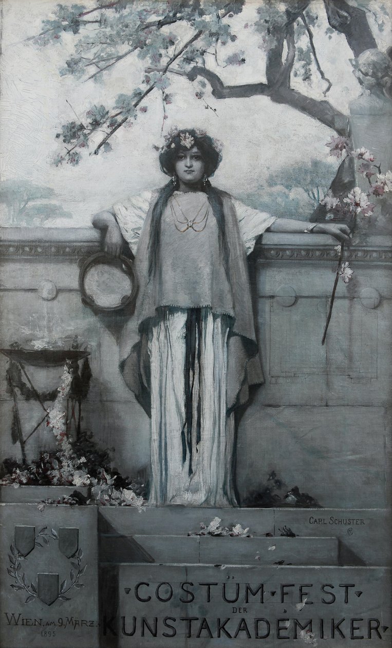 Fête costumée des académiciens des arts - Karl Maria Schuster
