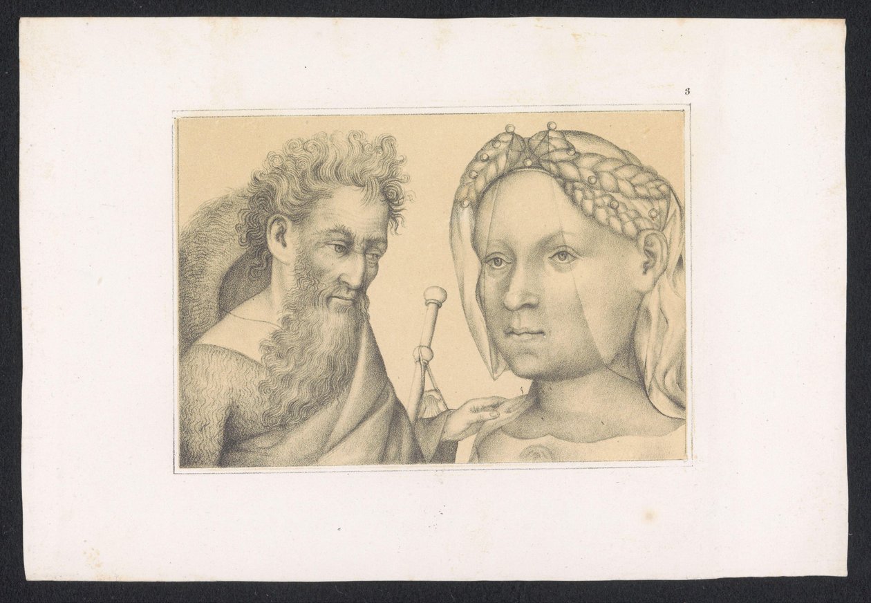 Jacques le Majeur et femme Entwürfe und Studien eines niederländischen Meisters aus dem XV. Jahrhundert. Nach den in der Königlichen Bibliothek zu Berlin aufbewahrten Originalen - Karl Palzow