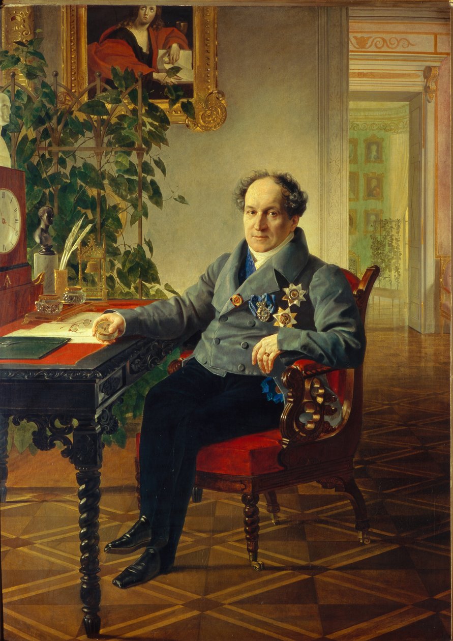 Portrait du Prince Alexandre Nikolaïevitch Golitsyn 1773-1844, 1840 - Karl Pavlovich Bryullov