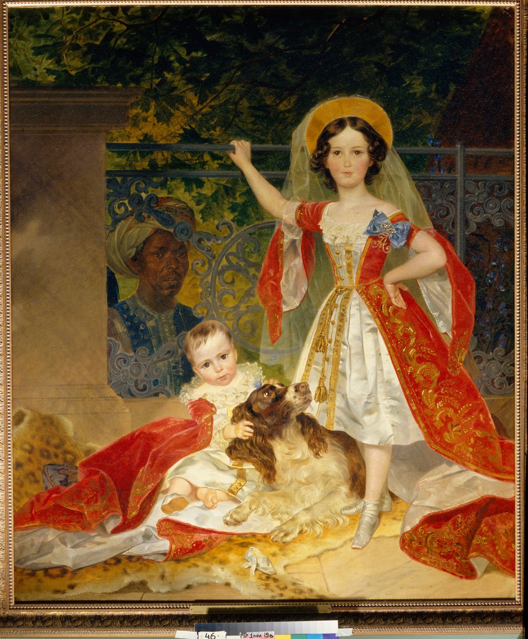 Portraits des enfants du prince Volkonski - Karl Pavlovich Bryullov