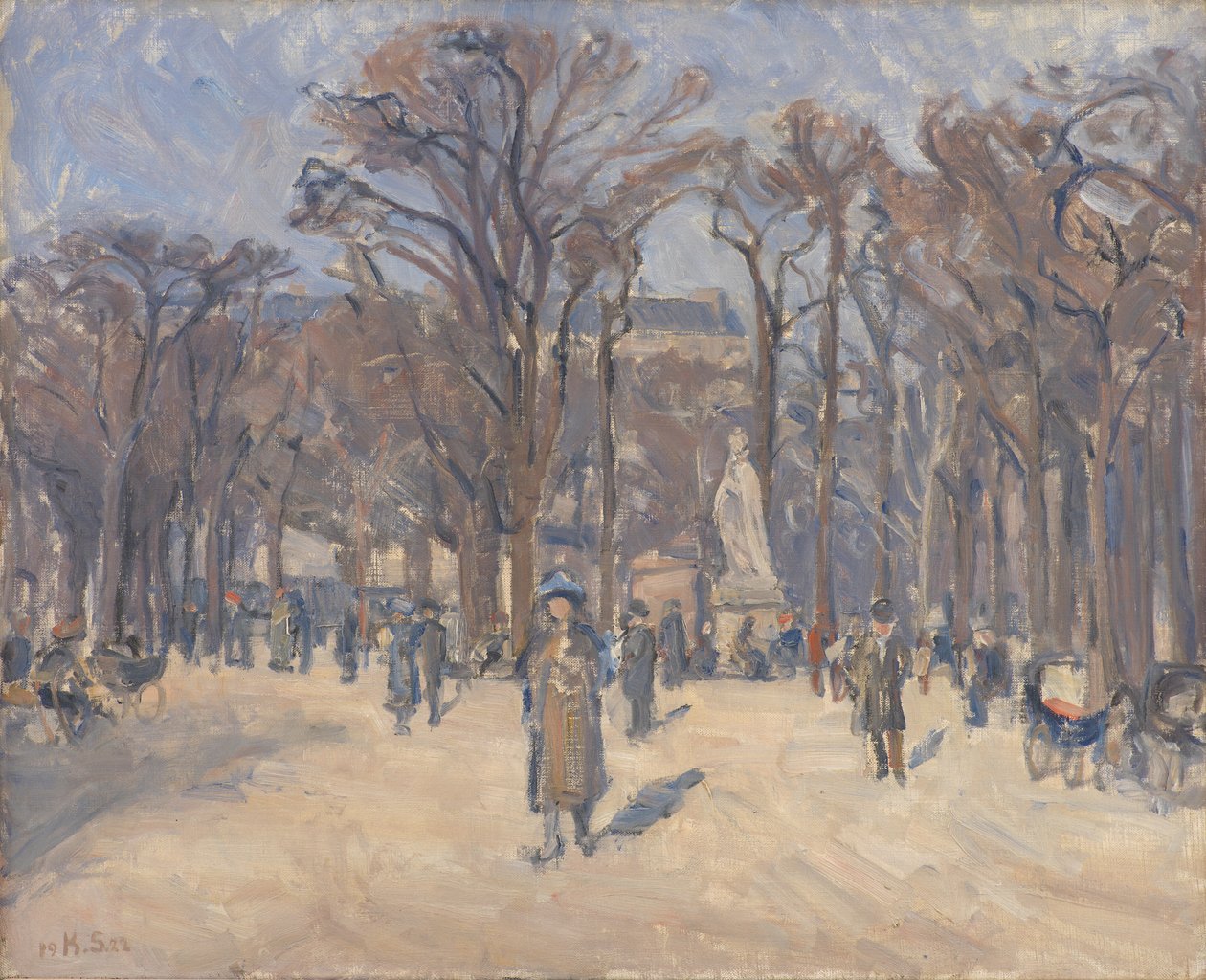 Jour de mars au Jardin du Luxembourg, Paris - Karl Schou