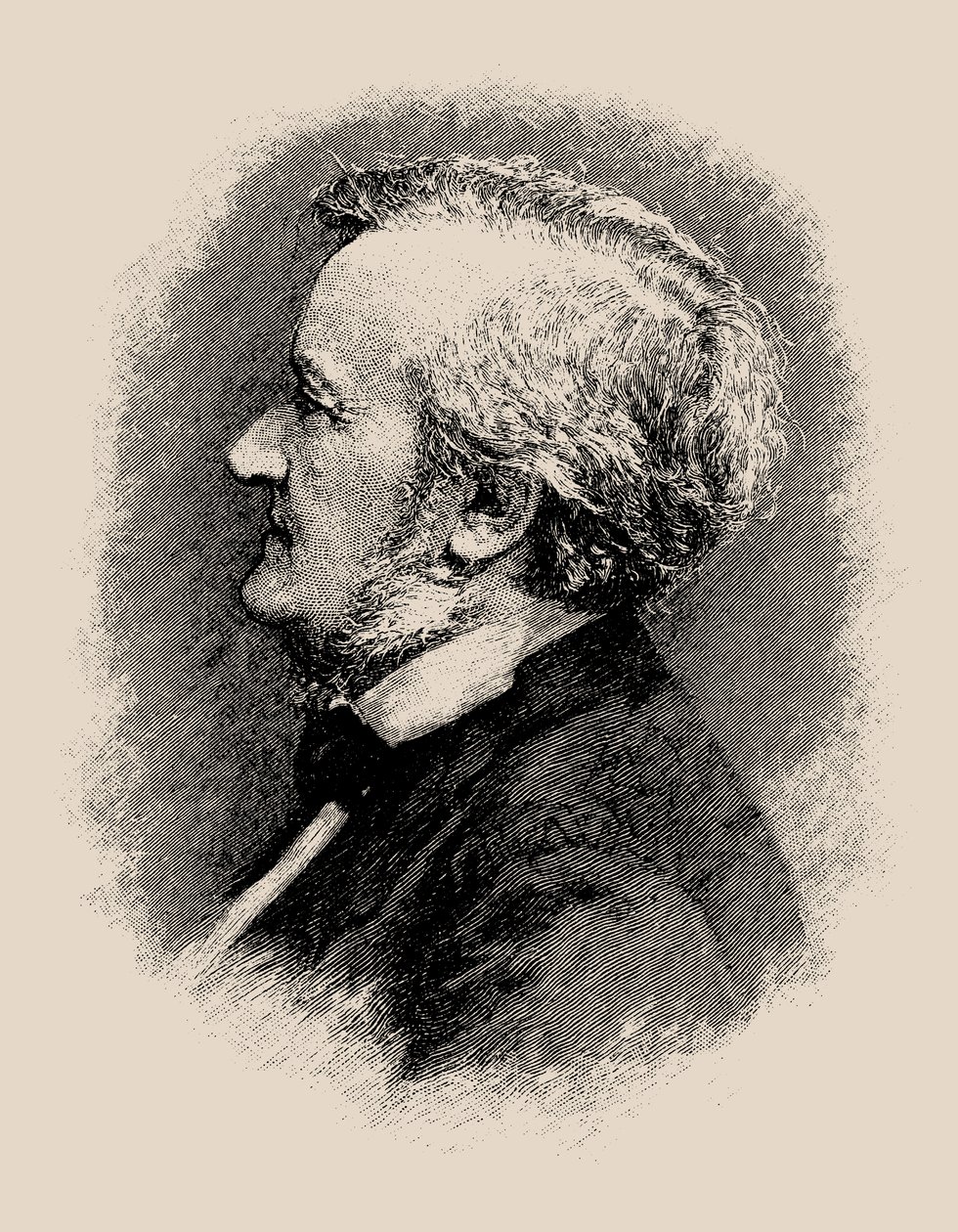 Portrait du compositeur Richard Wagner - Karl Wilhelm Diefenbach