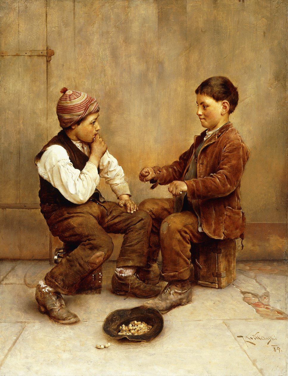 Choisis une main, 1889 | Karl Witkowski | Estampe d'art