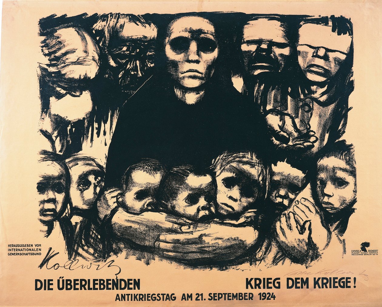 Affiche pour la Journée anti-guerre - Käthe Kollwitz