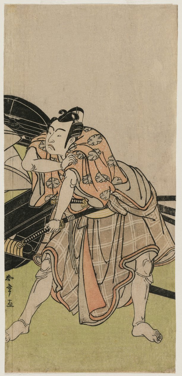 Ichikawa Yaozo II en tant que Sakuramaru - Katsukawa Shunsho