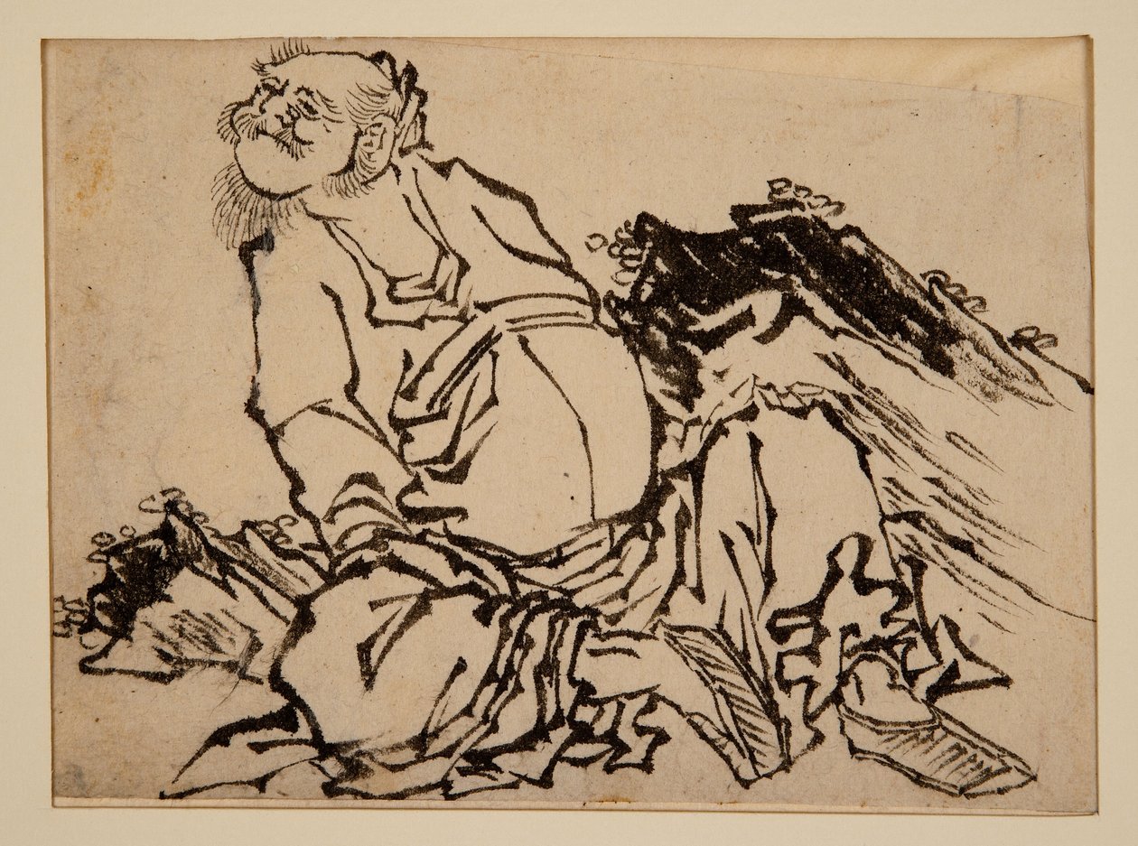 Guerrier chinois - Katsushika Hokusai