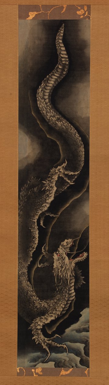 Dragon descendant - Katsushika Hokusai