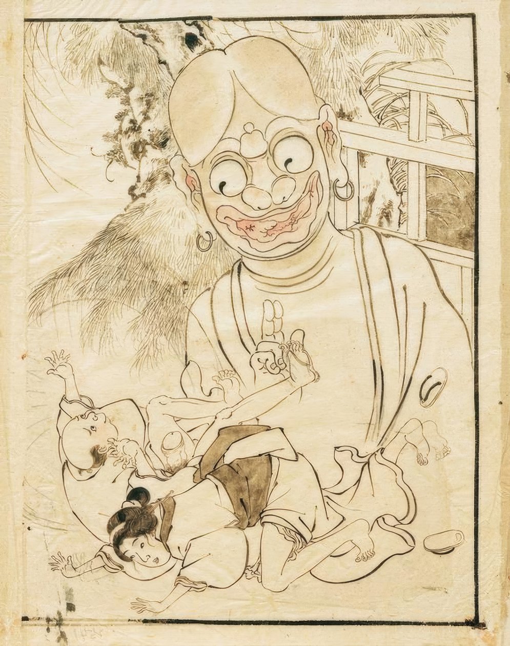 Scène érotique - Katsushika Hokusai