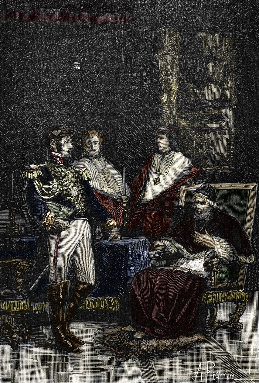 Le général Cervoni a sommé le pape Pie VI d
