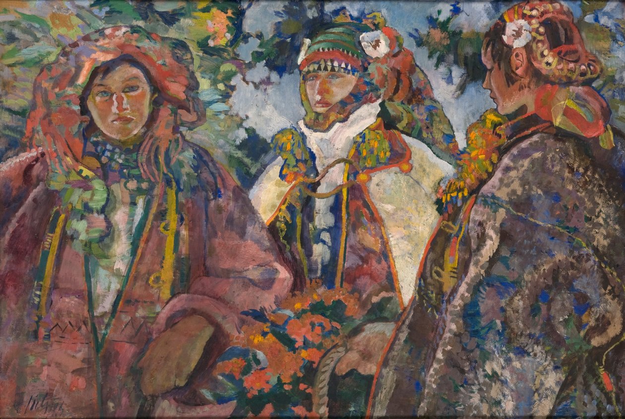 Mariage Hutsul - Kazimierz Sichulski