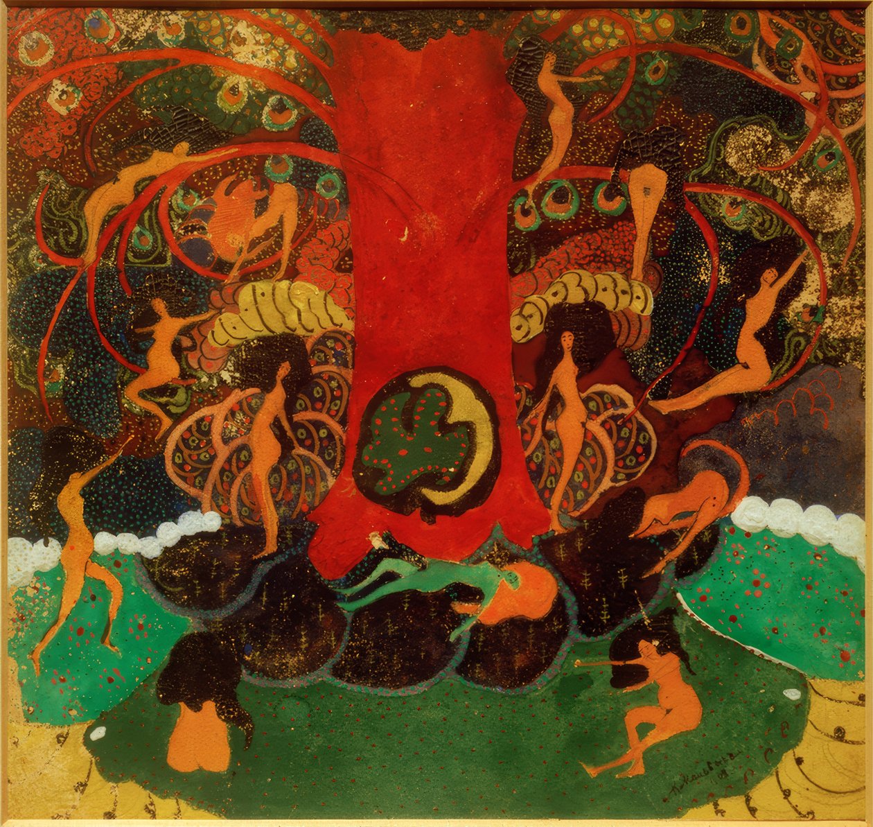 Arbre de vie et dryades - Kazimir Severinovich Malevich