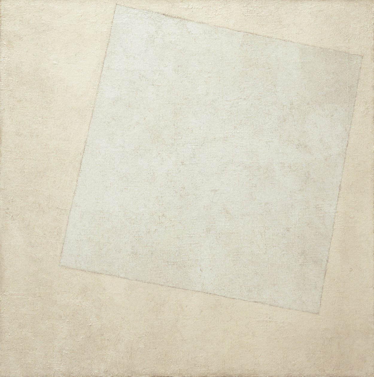 Composition suprématiste : Blanc sur Blanc - Kazimir Severinovich Malevich