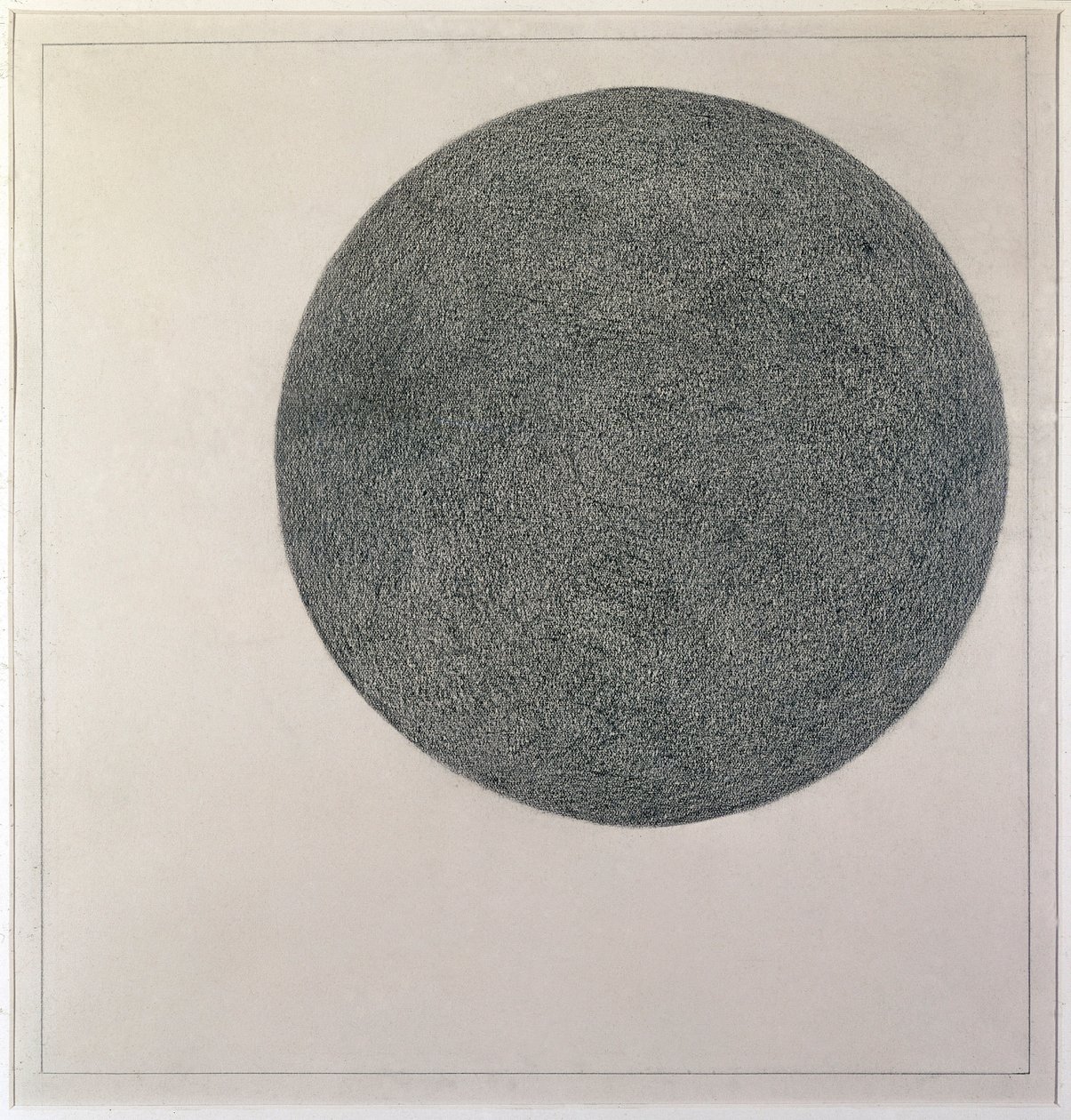 Élément suprématiste : cercle - Kazimir Severinovich Malevich