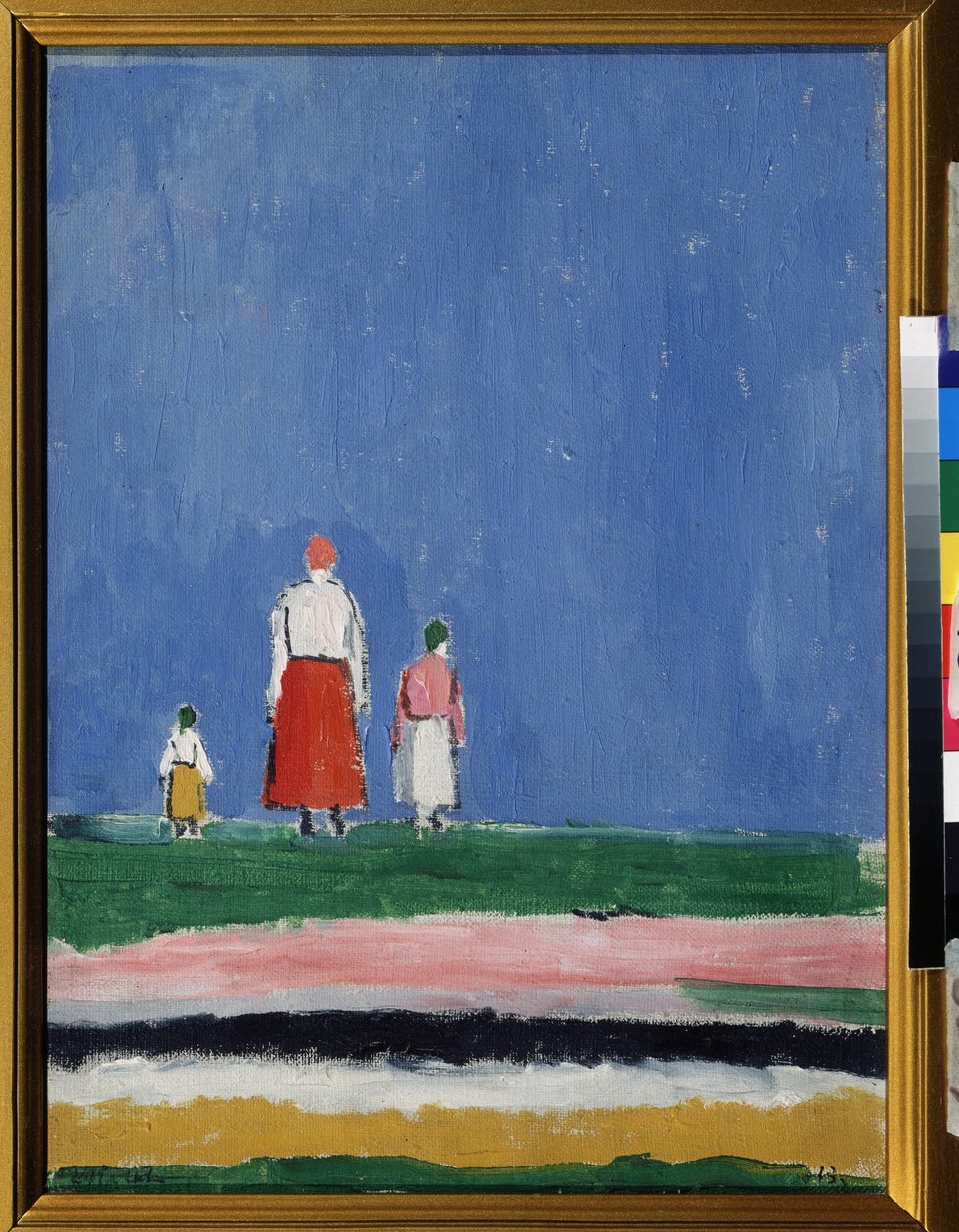 Trois personnages - Kazimir Severinovich Malevich