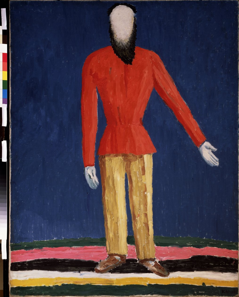 Un paysan - Kazimir Severinovich Malevich