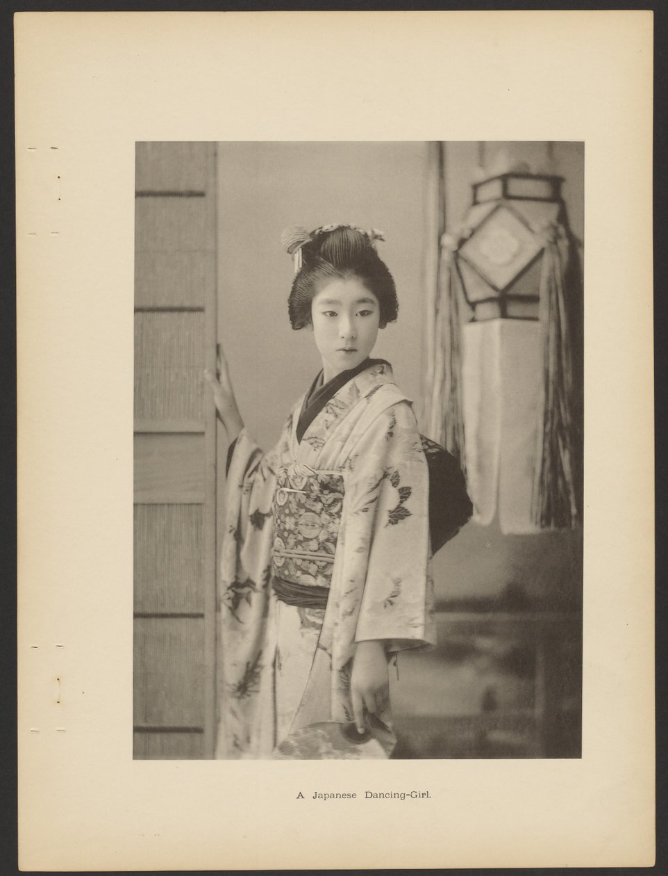 Une danseuse japonaise - Kazumasa Ogawa