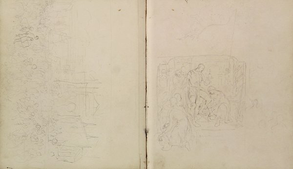Carnet de croquis pour le 