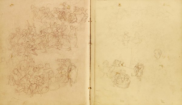 Carnet de croquis pour le 