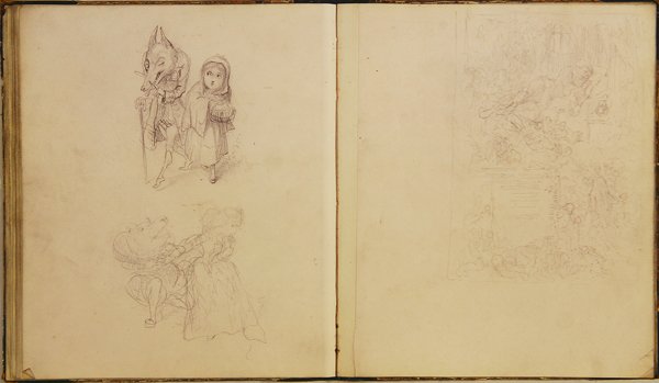 Carnet de croquis pour le 