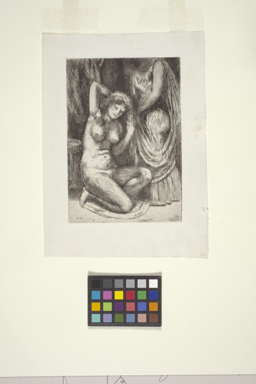 Nu accroupi et nu debout - Kenneth Hayes Miller