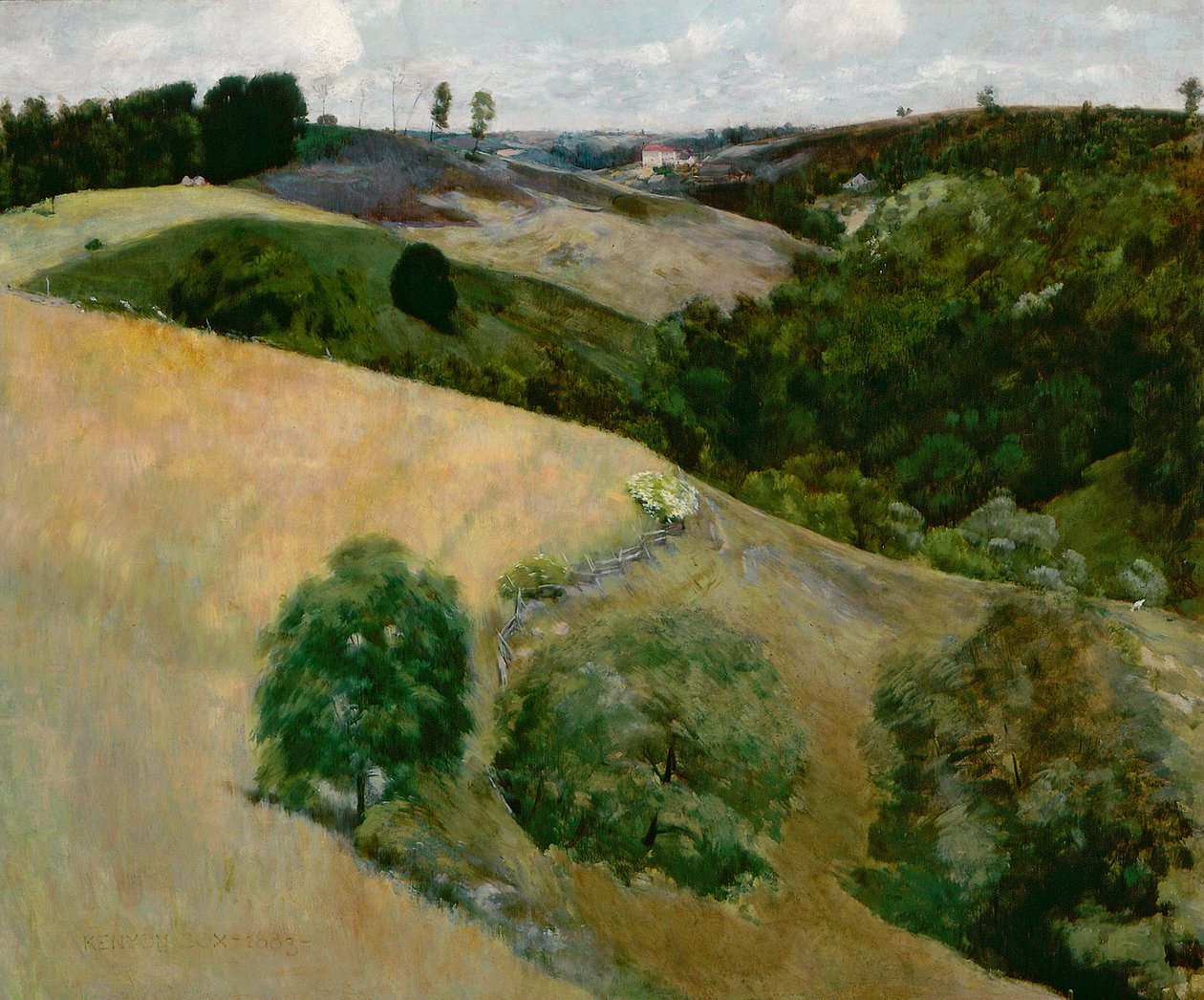 Ombres volantes, 1883 - Kenyon Cox