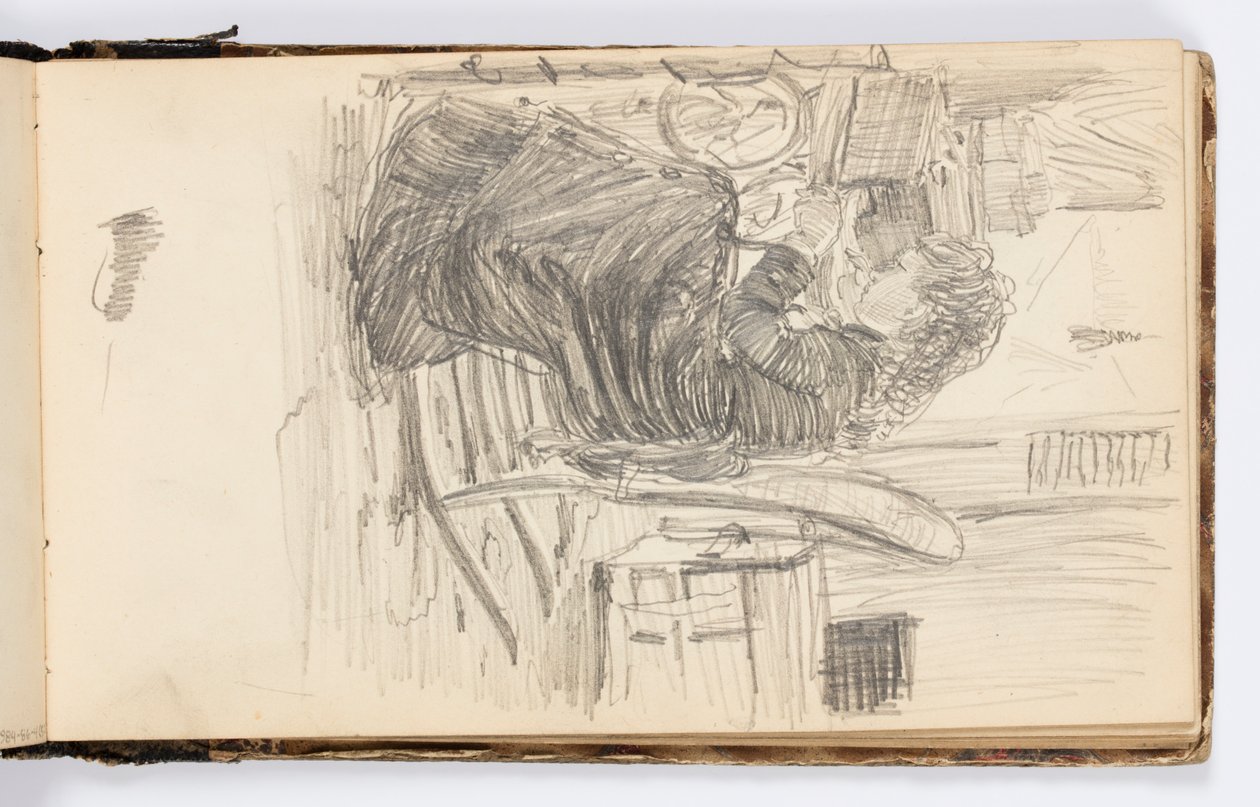 Page de Carnet de Croquis - Kenyon Cox